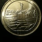 2 US Coins 2011 GETTYSBURG NATIONAL STATE PARK PD QUARTERS MS UNC US 25 CENT NO SILVER