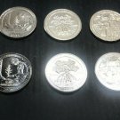 2022 PD Set 10 US Coins US Mint UNC Quarters Maya Sally Nina Wong All UNCIRCULATED BU