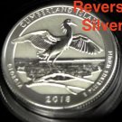 1 US Coin S REVERSE Cumberland Island National Seashore 90% Silver Proof Park Quarter 2018
