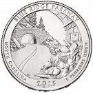 2 Sets 2015 PDS Blue Ridge Parkway QUARTER North Carolina New PDS ATB 6 US Coins