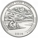 3 US Coins 2014 Great Sand Dunes National Park QUARTER Colorado PDS Mint State