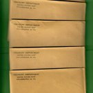 5 US Coins 1959 US Mint Sealed Unopened Proof Sets Silver Half Dollar Estate Lot