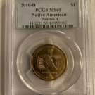 Position A Native American Registry Set Peace 2010 D Sacagawea Dollar PCGS 1 US Coin