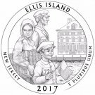 Set Low Price 1 US Coin 2017 S Ellis Island Park Quarter CLAD Proof ATB via US Mint