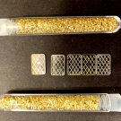 7 US Coins Fine Silver Bars Pure .999 Bullion Estate Lot Large Vials Gold flakes
