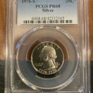 1 US Coin 1976 S Washington Silver Proof Quarter 25c PCGS PR68 Rare Bicentennial