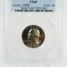 1 US Coin 1976 S Washington Quarter 25c PCGS PR69DCAM Rare Proof Clad Bicentennial