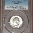 1976 S Washington Silver Quarter 25c PCGS MS65 Bicentennial Unc Rare 1 US Coin