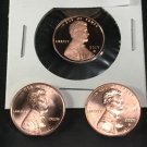 Set ROLL 3 US Coins 2020 PDS Lincoln Union Shield UNCIRCULATED S PROOF Penny