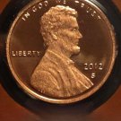 1 US Coin 2012 Set Low Price S Lincoln Shield Cent Proof Deep Cameo 1¢ Penny via US Mint