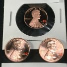 2019 PDS Set Roll 3 US Coins Lincoln Union Shield UNCIRCULATED S PROOF Penny