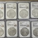 Estate US American Silver Eagles PCGS NGC Graded Unc .999 MS70 1 US Coin