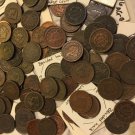 Classic Head Estate Large Cent US Penny Braided Coronet Copper 1 US Coin