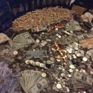 15 US Coins Gold and Silver Estate Lot Sale Old US Bullion .999 Silver Bar 