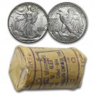 1 US Coin Estate UNC MS from OBW Roll Read Lot Walking Liberty Half Dollar