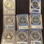 10 YEARS OLD PCGS NGC GRADED KENNEDY HALF DOLLAR 1 US Coin SLAB LOT CLAD SILVER