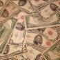 $5 Red Certificate Old Estate Money Lot Seal Lincoln Dollars