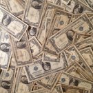 Bill Blue US Currency One Dollar Note $1 Silver Certificate