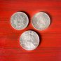 Morgan Dollar 3 US Coins SILVER DOLLAR MIXED LOT Peace Dollar American Eagle
