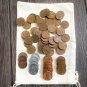 270 US Coins Wheat Pennies Mixed Lot Vintage 1909 Indian Head 1943 Steel