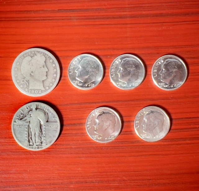 Full Dates $1 Face Value 90% Junk Silver Mixed 1 US Coin Lot NO CULLS
