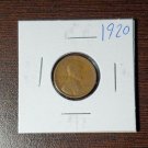 1920 Wheat Penny 1 US Coin