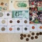 33 US Coins Large Estate Lot Coin Collection Baseball Cards Stamps More