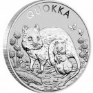 2021 1 Oz Silver $1 Australian QUOKKA BU in a capsule 1 US Coin
