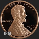 1 US Coin .999 Pure Copper BU Round LINCOLN WHEAT CENT GSM 2 oz
