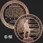 2nd Amendment RIGHT TO BEAR ARMS 1 US coin GSM 1 oz. Copper Round