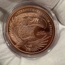 1 US Coin .999 Pure Fine 1 oz Copper BU DOUBLE EAGLE IN CAPSULE MADE IN USA