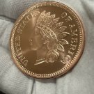 1 AVDP ounce .999 Fine Copper Round Indian Head Cent 1 US Coin