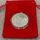 1 US Coin Merry Christmas Santa Claus 2023 1 Oz .999 Silver BU Round IN CAP GIFT POUCH