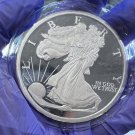New 5 oz Walking Liberty Silver Round Mint Sealed Gift Pouch 1 US Coin
