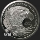 LOT OF 5 US Coins X 2 oz Double Eagle Flag of Strength Freedom Pride silver .999 bullion