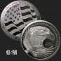 LOT OF 5 US Coins X 2 oz Double Eagle Flag of Strength Freedom Pride silver .999 bullion