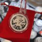 1 oz .999 FINE SILVER LOT OF 2 US Coins 2024 Year of the DRAGON BU ROUND IN A CAPSULE