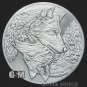 2023 1 oz .999 Silver Shield Two Wolves Eternal Wisdom BU Yin Yang 1 US Coin