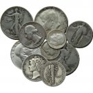 Mixed Coins Any Condition 90% Junk Silver Coins $1 Face Value 1 US Coin