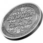 1 oz .999 Fine Silver Round 2021 Inflation Is Coming Unleash The Beast 1 US coin