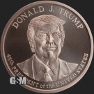 LOT OF 20 US Coins 1 OZ TRUMP FINE COPPER BULLION ROUND