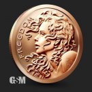 FREEDOM ROUND GSM 1 Oz .999 Pure Fine Copper BU 1 US Coin