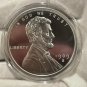 1 US Coin 1909 S Lincoln Wheat Penny Round 2 oz FINE .999 SILVER BU in Capsule GIFT POUCH