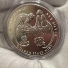 1 US Coin 2016 Year of the Monkey Round Uncirculated 1oz Troy .999 Fine Silver IN CAPSULE