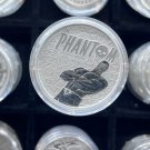 THE PHANTOM 2022 1 oz .9999 Pure Silver Tuvalu BU in capsule 1 US Coin