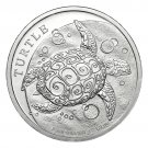 2024 Niue Hawksbill Turtle 2 oz $5 Silver in direct fit capsule 1 US Coin