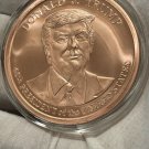 Trump 2020 5 oz .999 Copper BU 45th President commemorative IN A CAPSULE 1 US Coin