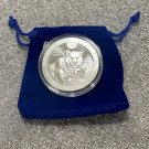1 US Coin 2022 Year Of The Tiger 1 oz .999 SILVER Fine ROUND IN A CAPSULE GIFT POUCH