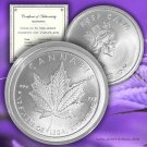 1 US Coin 1 oz 420 Silver Royal highness Cannabis .999 fine w coa pouch capsule