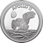$1 1 Troy Oz .999 Fine Silver Apollo 11 Proof Like Round NASA 50th Anniversary 1 US Coin